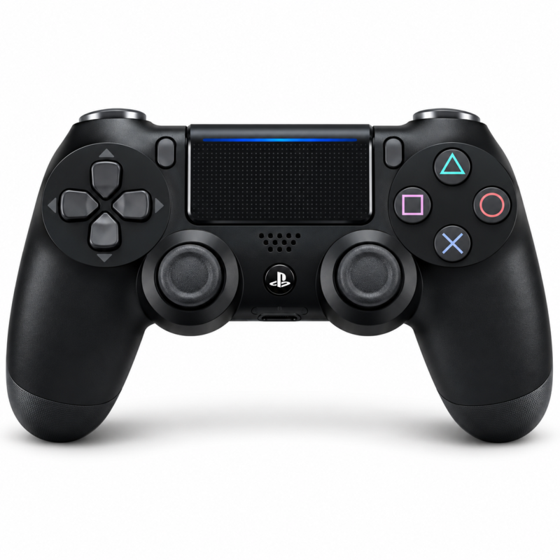 يد تحكم Sony DualShock 4 سوداء لبلايستيشن 4