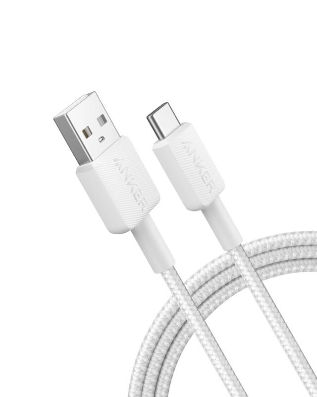 كابل Anker 322 USB-A to USB-C ‎0.9m (Braided)