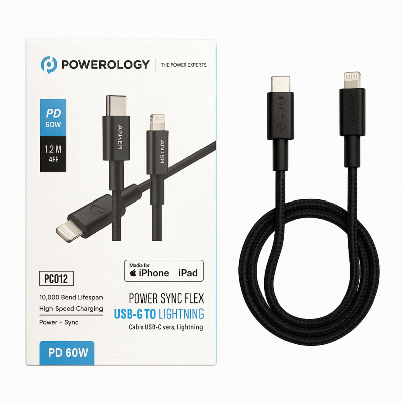 Powerology USB-C to Lightning