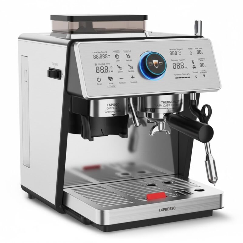 مميزات ماكينة قهوة LePresso Vivente Dual Boiler Semi-Automatic: