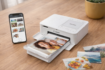 طابعة الصور المحمولة Canon SELPHY CP1500 – طباعة فورية عالية الجودة
