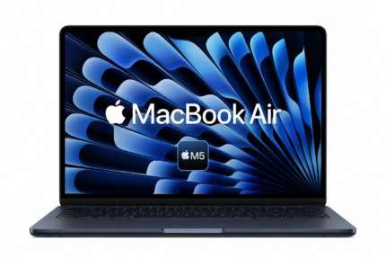 Apple MacBook Air 13-inch M5 16GB 512GB SSD - Midnight